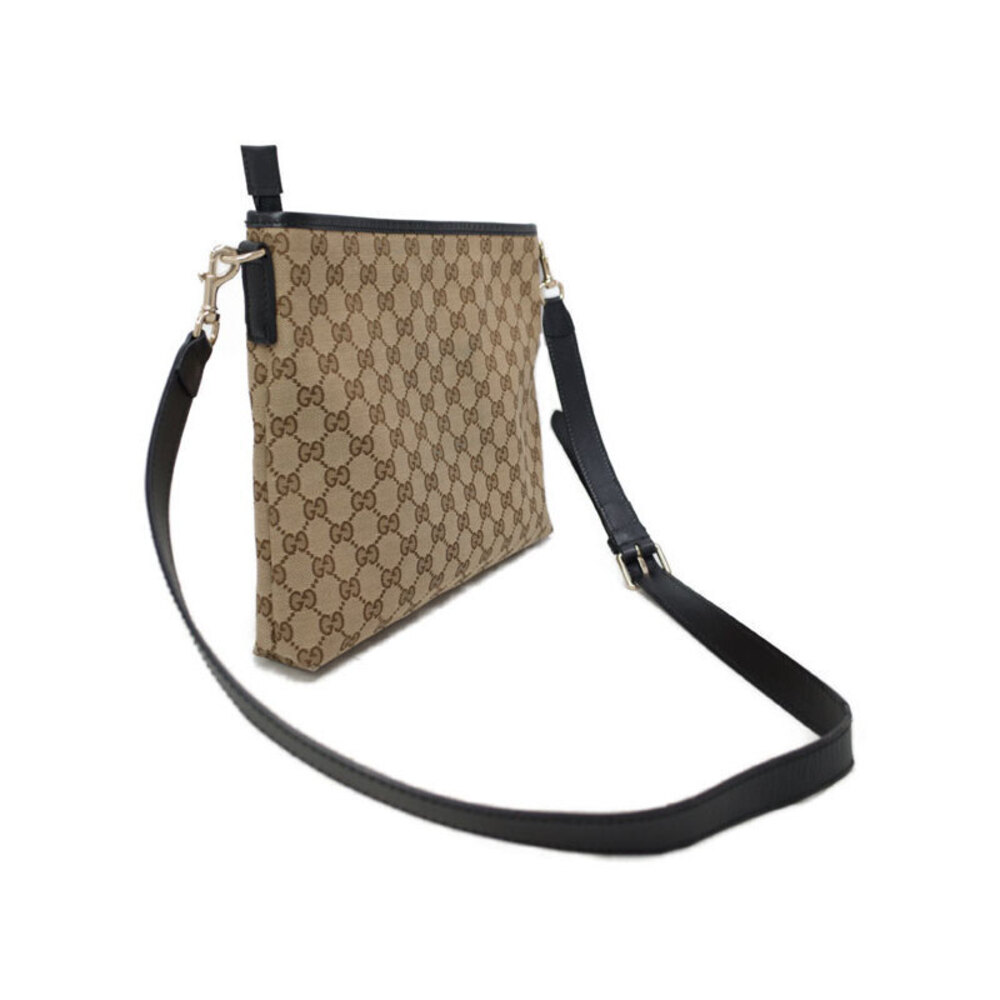 Gucci Brown Monogram Messenger red Flat GG green web Bag Web